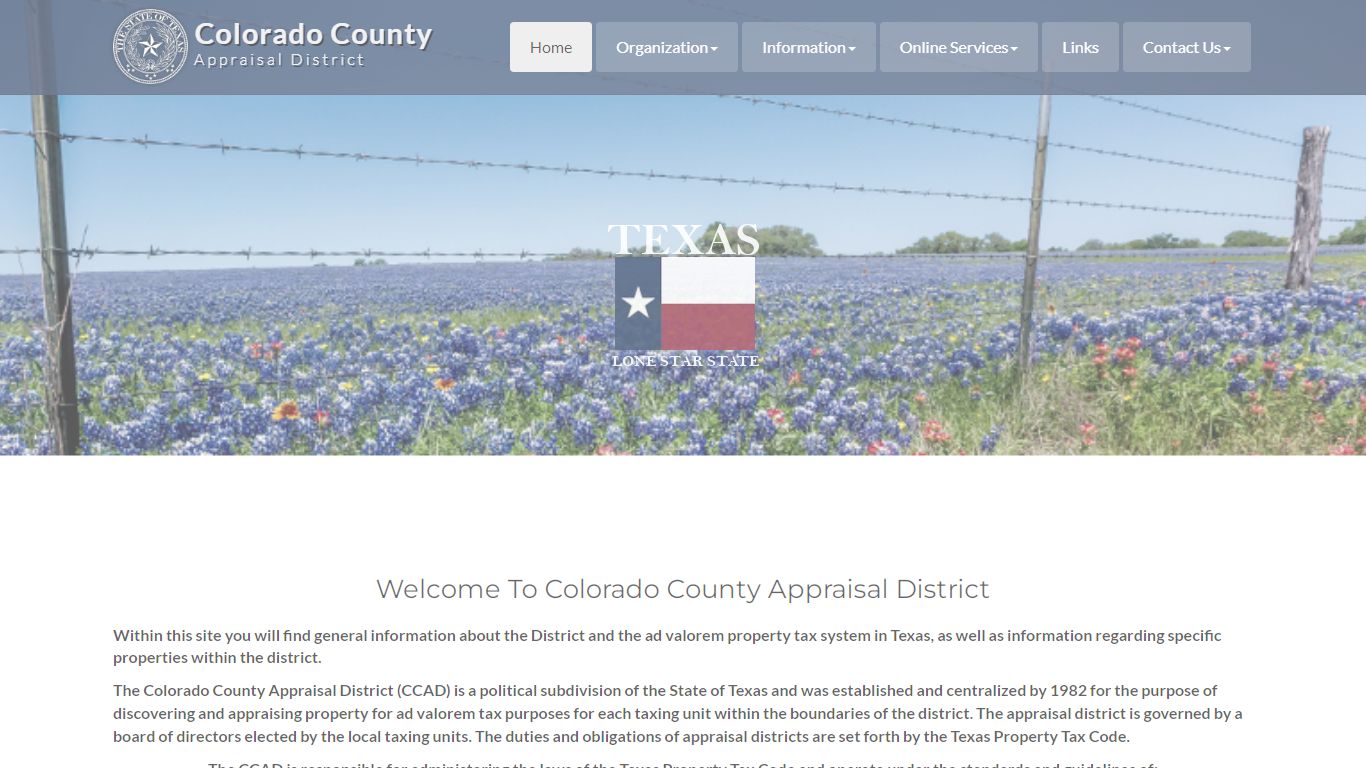 Home - Colorado County Appraisal District